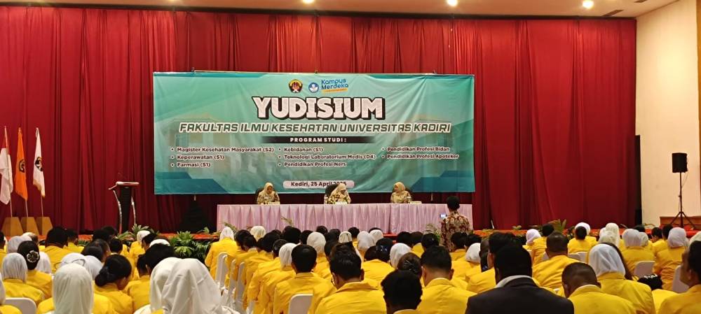 Yudisium Fakultas Ilmu Kesehatan Universitas Kadiri Tahun 2025