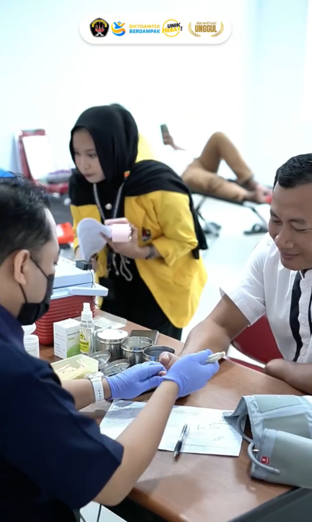Universitas Kadiri Gelar Donor Darah Rutin Bersama PMI Kota Kediri