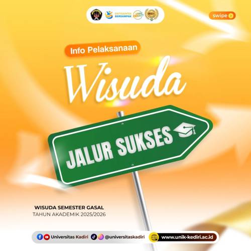 Informasi Pelaksanaan Wisuda Semester Gasal Tahun Akademik 2025/2026