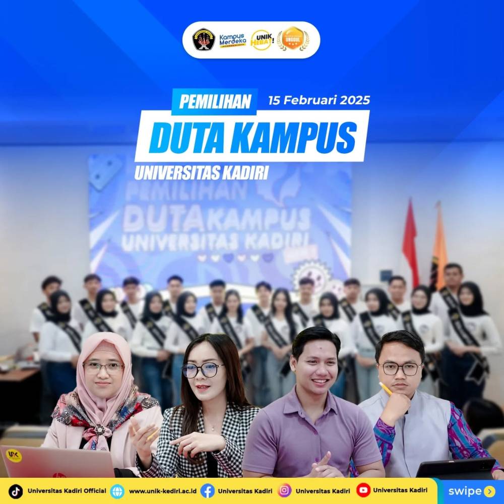 Seleksi Duta Kampus Universitas Kadiri: Mencari Sosok Inspiratif untuk Grand Final