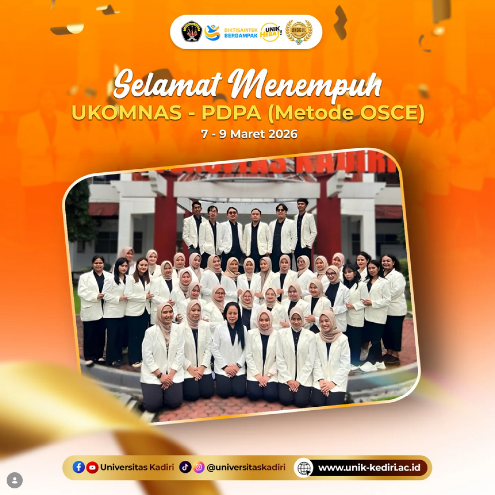 Mahasiswa Program Studi Apoteker FIK Universitas Kadiri Ikuti Ujian OSCE dan UKOMNAS–PDPA 2026