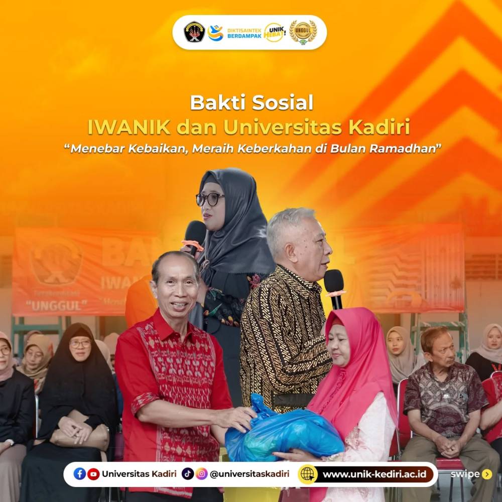 IWANIK dan Universitas Kadiri Gelar Bakti Sosial Ramadhan: Menebar Kebaikan, Meraih Keberkahan