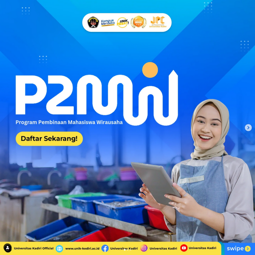 Universitas Kadiri Ajak Mahasiswa Aktif Berwirausaha Melalui Program P2MW 2025
