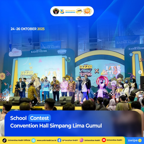 Universitas Kadiri Dukung Semangat Literasi Pelajar dalam School Contest XVII: LiterAction