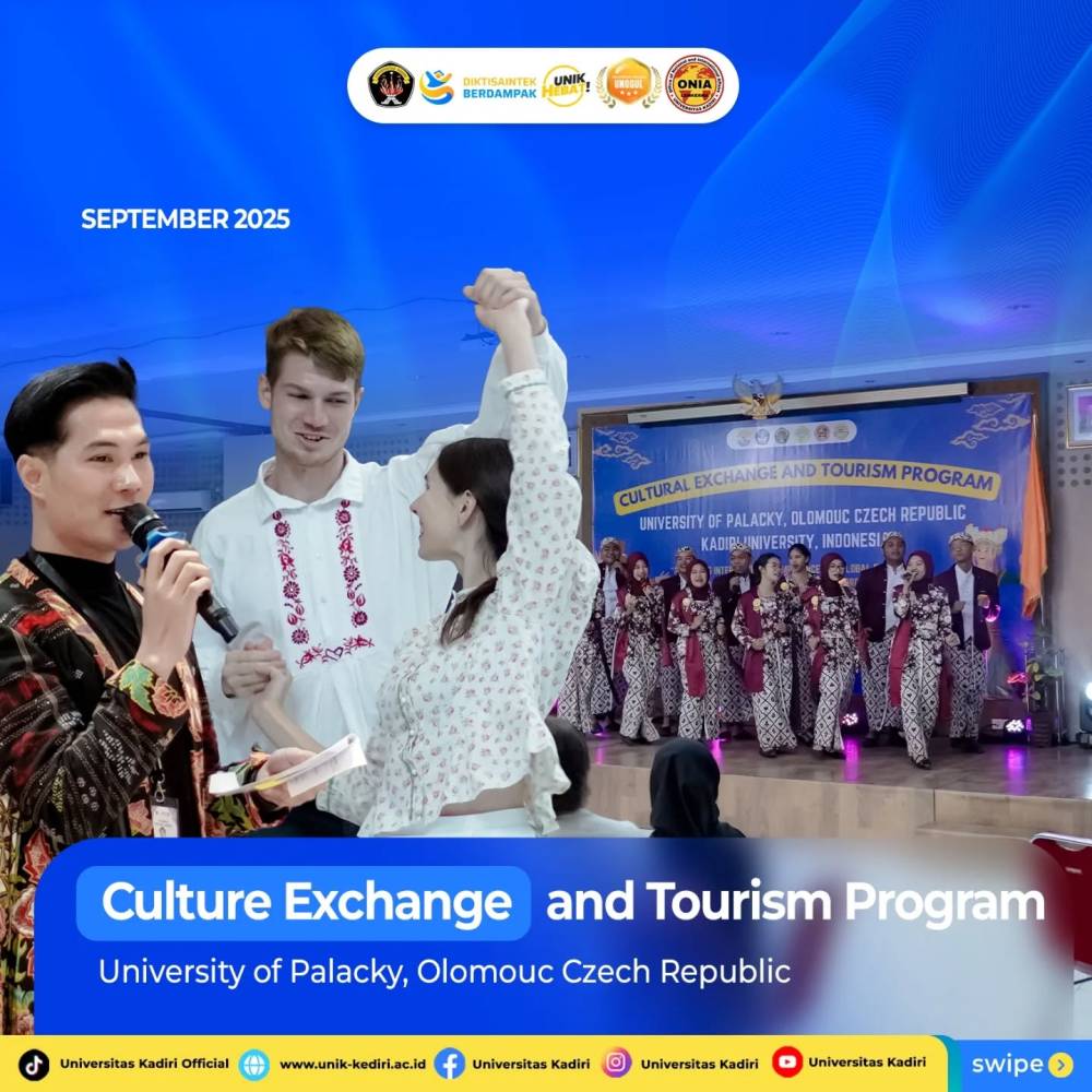 Menjalin Jejak Global: Universitas Kadiri Sukses Gelar Cultural Exchange and Tourism Program bersama Palacký University Olomouc — Czech Republic