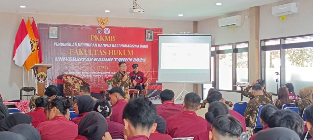 PKKMB Fakultas Hukum Universitas Kadiri 2025: Membentuk Mahasiswa Hukum yang Unggul, Kredibel, Kompetitif, dan Kritis