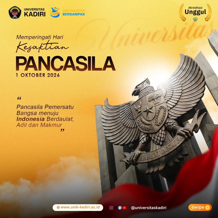 Universitas Kadiri Peringati Hari Kesaktian Pancasila 2026, Teguhkan Persatuan dan Nilai Kebangsaan